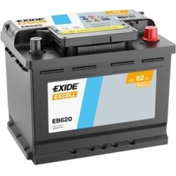 Batteria auto Exide EB620 12V 62Ah 540A - 1